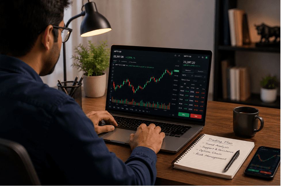 How Does Nifty 50 Option Trading Work?